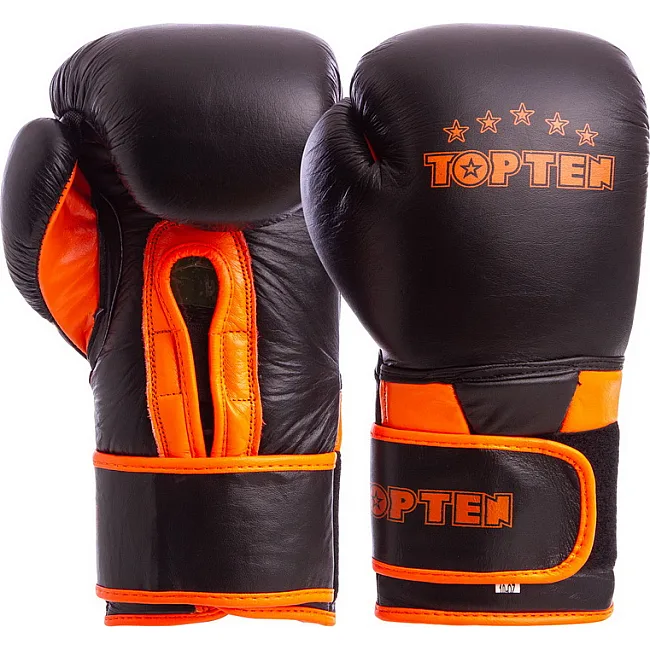 Перчатки боксерские кожаные TOP TEN MA-6756