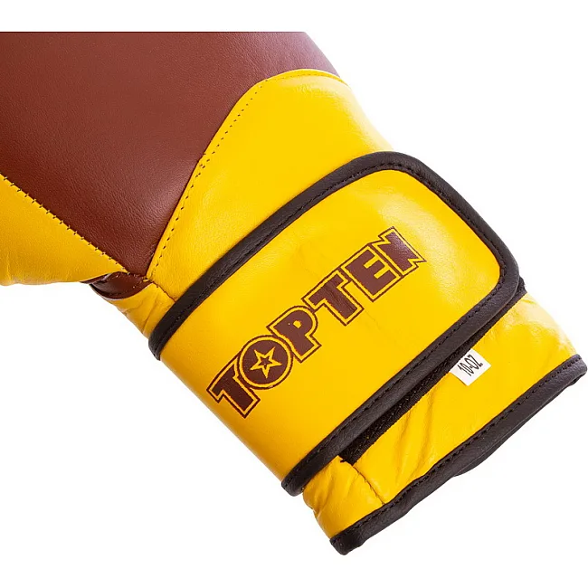Перчатки боксерские кожаные TOP TEN MA-6756