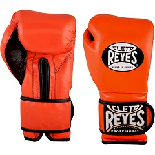 Перчатки для бокса CLETO REYES Leather Contact Cl ure Orange