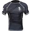 Рашгард Hayabusa Metaru Black з кор. рукавом