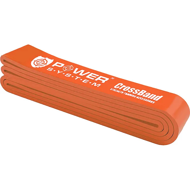 Резинка-петля для фитнеса POWER SYSTEM PS-4052 CrossFit Level 2 Orange (сопротивление 10-35кг)