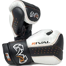 Перчатки снарядные Rival RB10 Intelli-Shock Black White