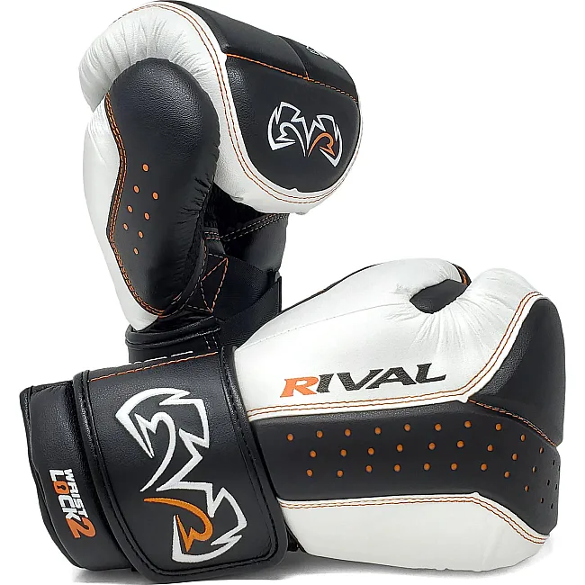 Рукавиці снарядні Rival RB10 Intelli-Shock Black White