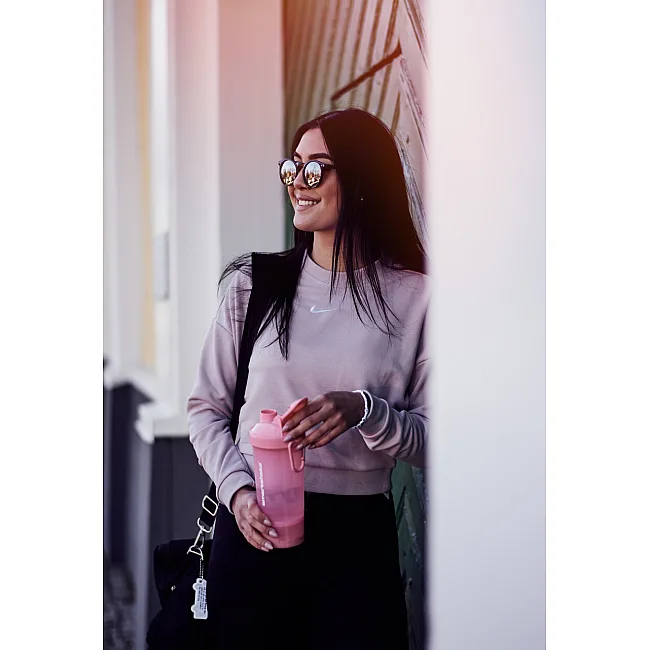Спортивный шейкер SMARTSHAKE Original2GO One 800мл Light Pink