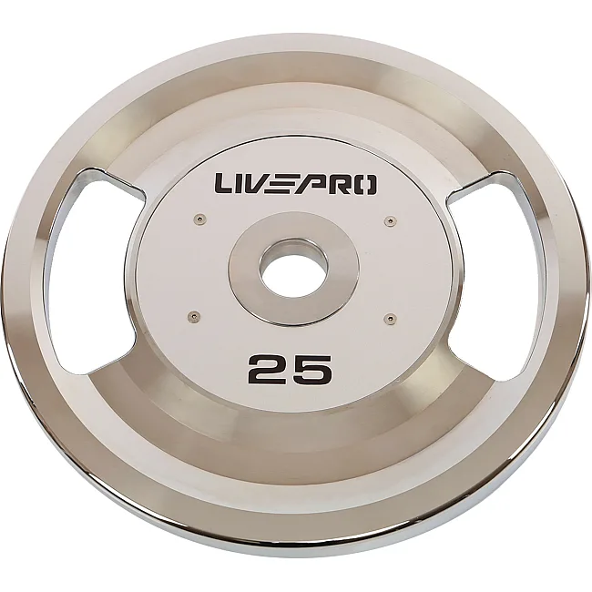 Блины диски стальные 2 Handle металлическая втулка LiveUp LP8338-25 ø51мм 25кг
