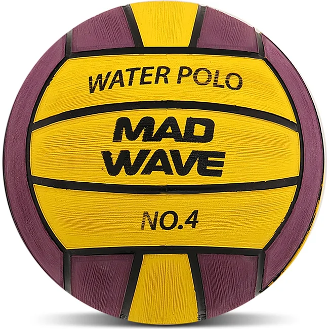 Мяч для водного поло MADWAVE M223002 (Желтый)