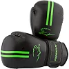 Боксерські рукавиці PowerPlay 3016 Contender Чорно-Зелені