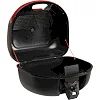 Центральный кофр задний для мотоцикла пластиковый Top Case JUHAO M-938 1шт 39x36x28см (Черный-красный)