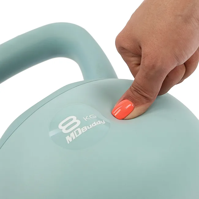 Гиря м'яка MDbuddy SOFT KETTLEBELL TA-7039-8 (Блакитний)