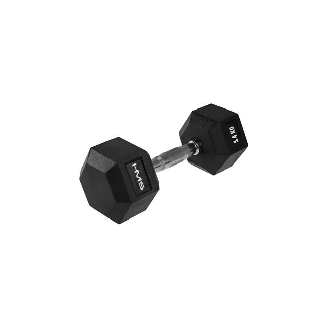 Гантель шестигранный HMS HEX PRO, 14 кг