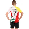 Дитяча футбольна форма RONALDO 7 SP-SPORT CO-7366 (Білий-чорний)