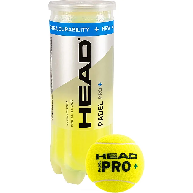 Мяч для падел тенниса HEAD Padel Pro+ 540203 (Салатовый)