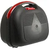 Центральный кофр задний для мотоцикла пластиковый Top Case JUHAO M-938 1шт 39x36x28см (Черный-красный)