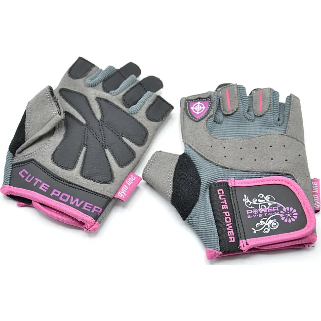 Перчатки для фитнеса Power System PS-2560 Cute Power женские Pink