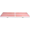 Надувной коврик Airtrack inSPORTline Airstunt 300x100x10 см, розовый
