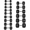 Гантель шестигранный HMS HEX PRO, 12 кг