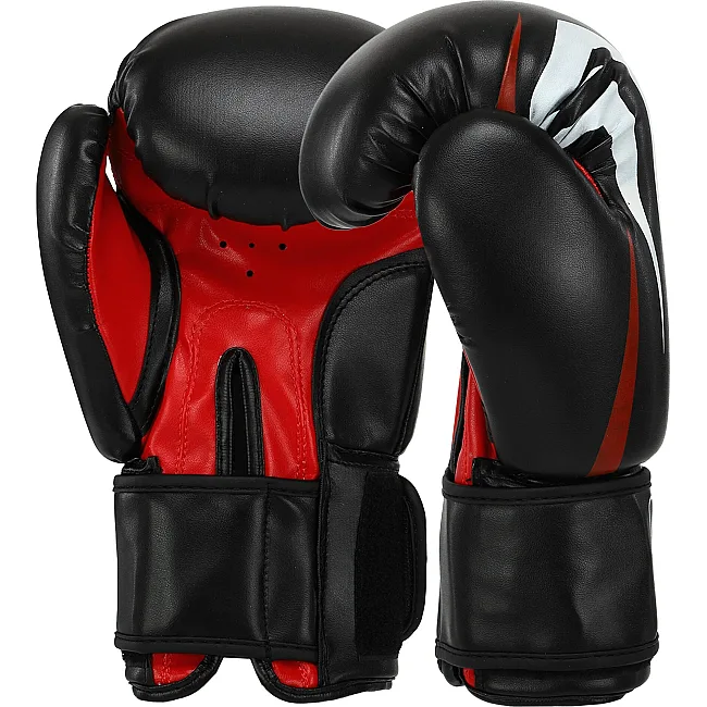 Рукавички для боксу PU ZELART SHARP MA-5315 (Червоний)
