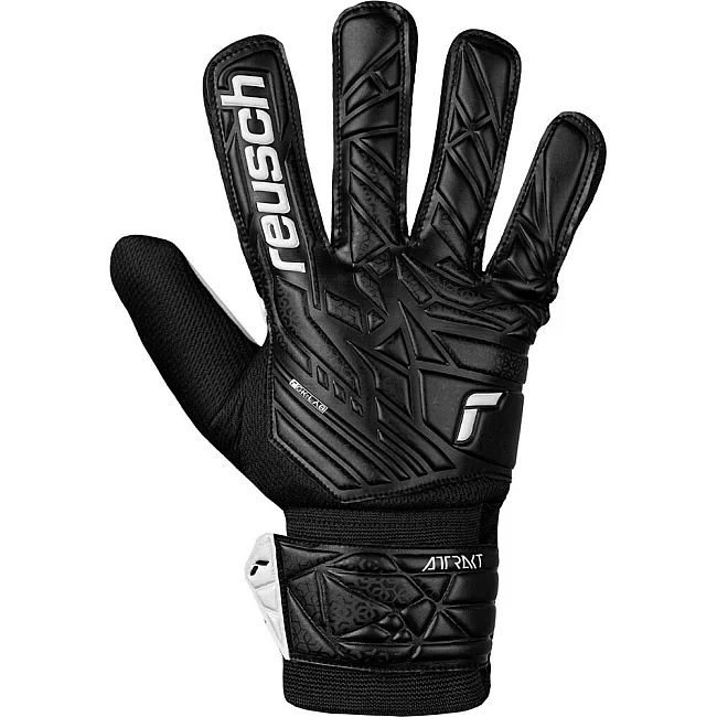 Перчатки вратарские Reusch Attrakt Starter Solid Junior 5572514 7700 г.5, черные