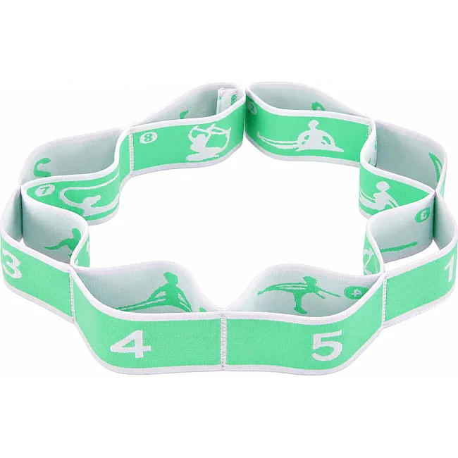 Лента эластичная с петлями для растяжки ленточный эспандер Elastiband SP-SPORT FI-8673 (Разные цвета)