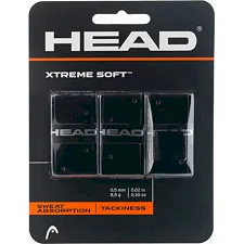 Обмотки на ручку ракетки Head XtremeSoft Grip Overwrap, dozen black 3 шт