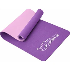 Коврик для йоги и фитнеса PowerPlay 4150 TPE Premium Performance Mat Фиолетовый (183x61x0.6 см.)