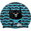 Шапочка для бассейна силиконовая юниорская MADWAVE Junior MONSTER M057309 (Голубой)