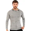 Спортивная кофта на молнии с капюшоном SP-SPORT LD-1006-GR