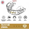 Капа для бокса OPRO Gold детская (возраст до 10 лет) Clear (art.102505007)