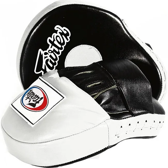 Лапи боксерські Fairtex FMV9 Focus Mitts Black/White