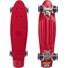 Пенни борд Penny Board круизер пластиковый со светящимися колесами 22" SP-SPORT SK-5672-10