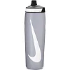 Бутылка для воды Nike REFUEL BOTTLE 24 OZ серая, черная, белая 709 мл
