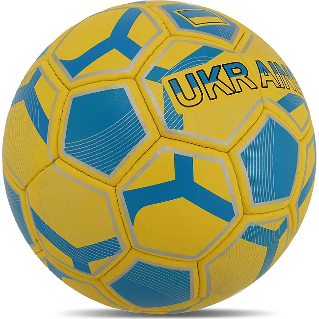 Футбольный мяч
 BALLONSTAR UKRAINE FB-8555 №5 PU (Желтый-синий)