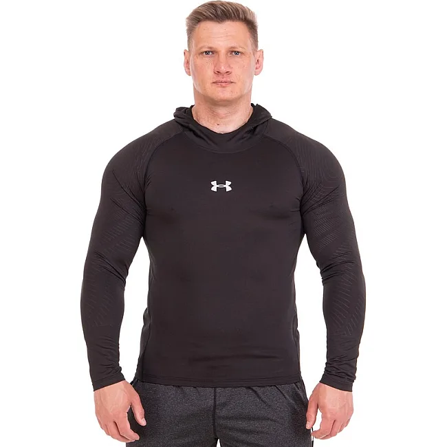 Лонгслив компрессионный спортивный мужской с капюшоном UNDER ARMOUR 9304