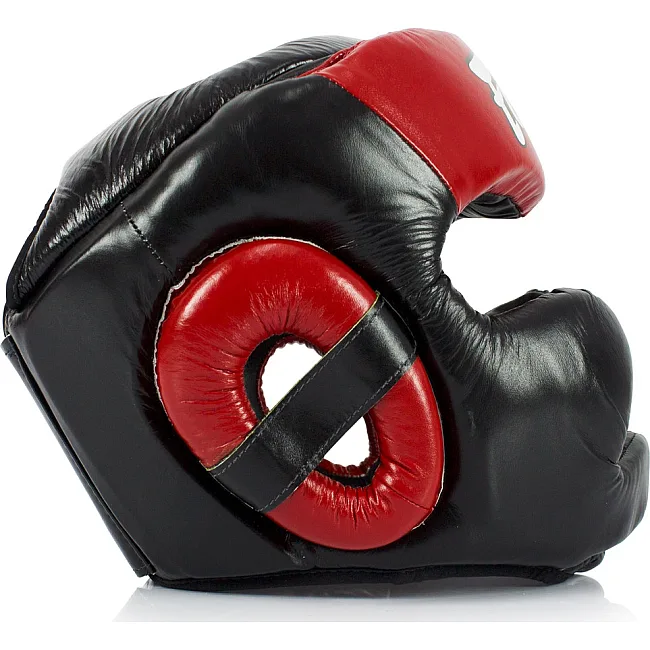 Боксерський шолом Fairtex HG13 Black/Red