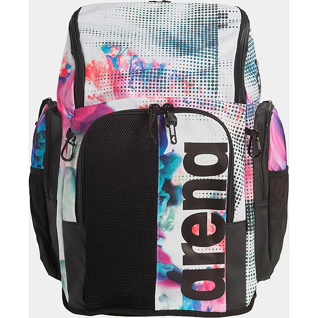 Рюкзак спортивный Arena SPIKY III BACKPACK 45 ALLOVER 45L черный, белый, мультицвет 54x36x27 см