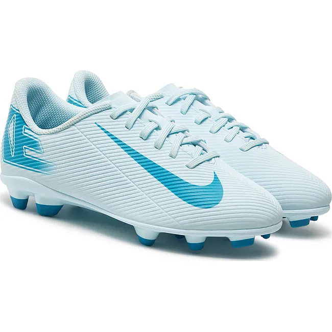 Бутси дитячі Nike JR VAPOR 16 CLUB FG/MG білий, блакитний