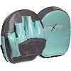 Мини-лапа боксерская изогнутая тренировочная PU MAXXMMA
 MP04 15x15x4см 2штуки (Серый-зеленый)
