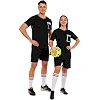 Форма футбольного судьи комплект футболка и шорты LIDONG D8852 (Бирюзовый)