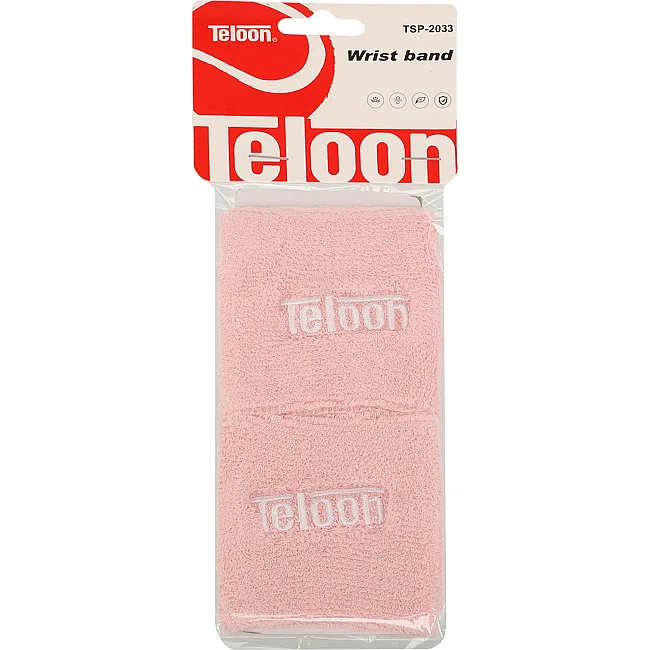 Спортивный напульсник
 впитывающий влагу TELOON TSP-2330 1шт (Белый)