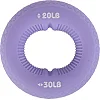 Кистевой эспандер
 кольцо с двойной нагрузкой JELLO

 FI-0651 1шт ø7.5 нагрузка 20LB-70LB (Сиреневый)
