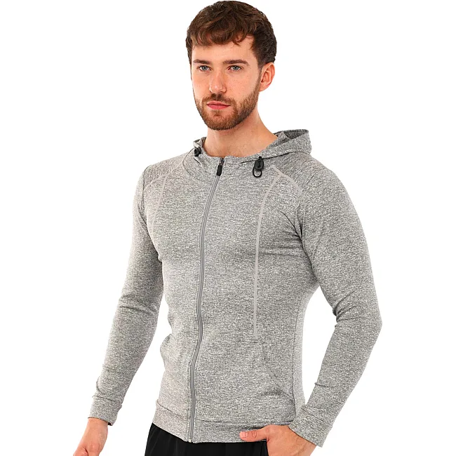 Спортивная кофта
 на молнии с капюшоном SP-SPORT
 LD-1006-GR