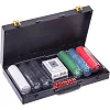 Набор для покера в пластиковом кейсе Poker game set Poker game set SP-SPORT
 300S-A 300 фишек