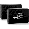 Йога-блок 2 шт (пара) POWERPLAY 4006 EVA Черные