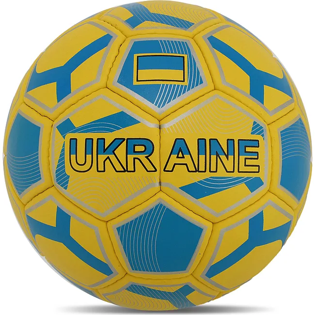 Футбольный мяч
 BALLONSTAR UKRAINE FB-8555 №5 PU (Желтый-синий)