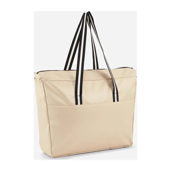 Сумка PUMA Campus Shopper 15L чорний, бежевий 31х41х12 см