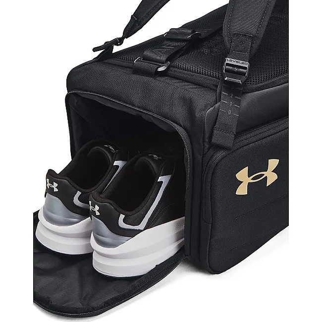 Сумка спортивная UNDER ARMOUR Contain Duo SM BP Duffle 40L черный 55x40x28 см