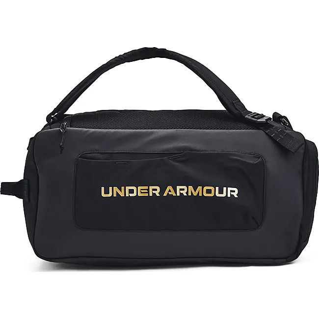 Сумка спортивная UNDER ARMOUR Contain Duo SM BP Duffle 40L черный 55x40x28 см