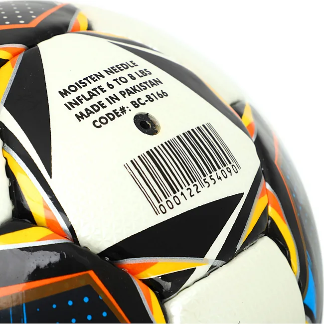 Футбольний м'яч
 BALLONSTAR CRYSTAL BC-8166 №5 PU (Білий-блакитний)