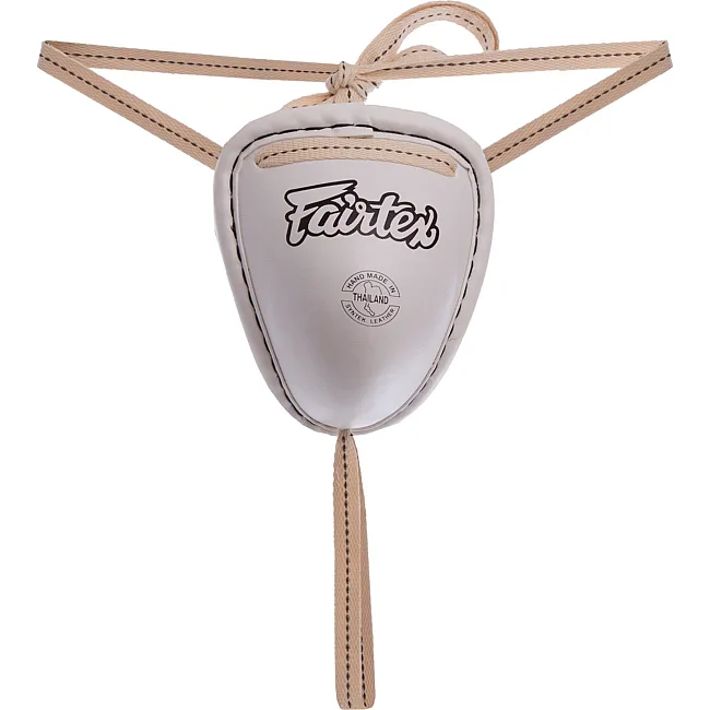 Защита паха ракушка для тайского бокса и кикбоксинга FAIRTEX GC2 (Белый)