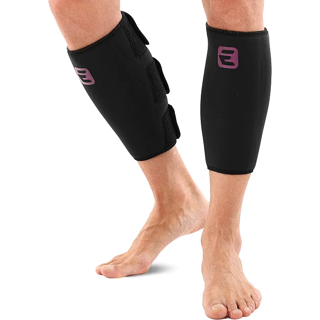Защита голени для тяжелой атлетики CALF SUPPORT EZOUS CR
SFIT A-08 2шт (Черный)